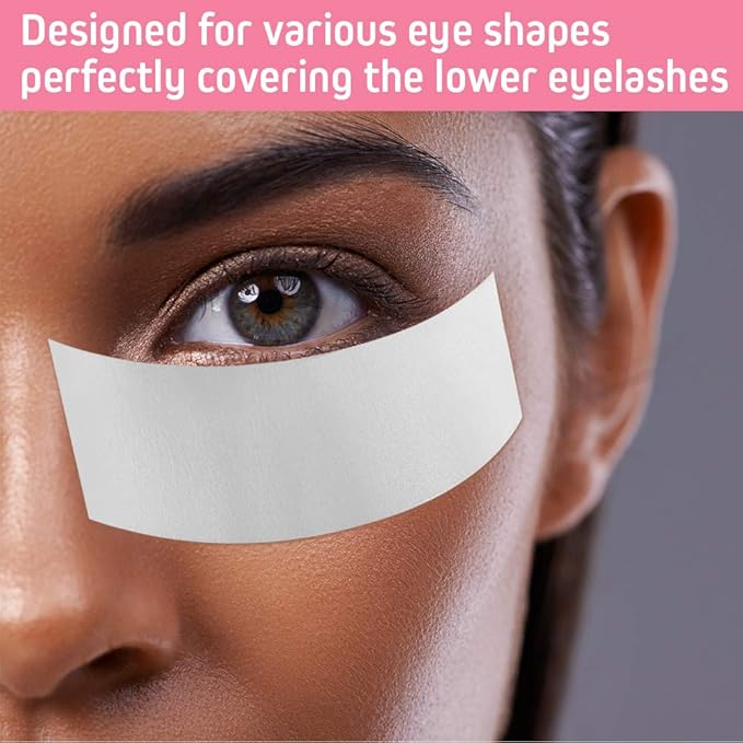 Foam Eye Pads for Eyelash Extensions - Akissos 125 PCS Pre Cut Medical Foam Tape Under Eye Pads Lash Extension Supplies Beauty Tools Lint Free Hypoallergenic No Latex Waterproof-FemmiqueWomen