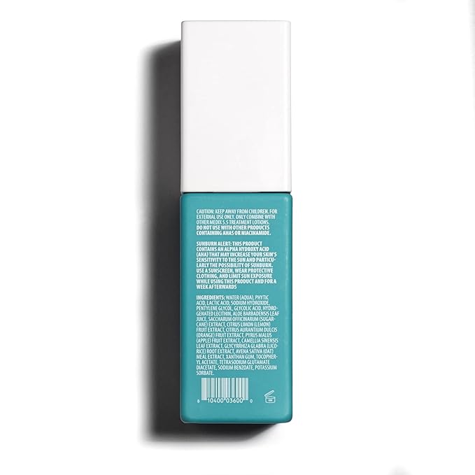 Medix 20% Glycolic Acid Booster + Exfoliating Body Wash Cleanser Skin Care 2PC Set | AHA Exfoliant Body Wash + Body Serum Both Refine + Soften Dead Dry Skin, Bumps, Wrinkles, & Fine Lines, Bundle-FemmiqueWomen