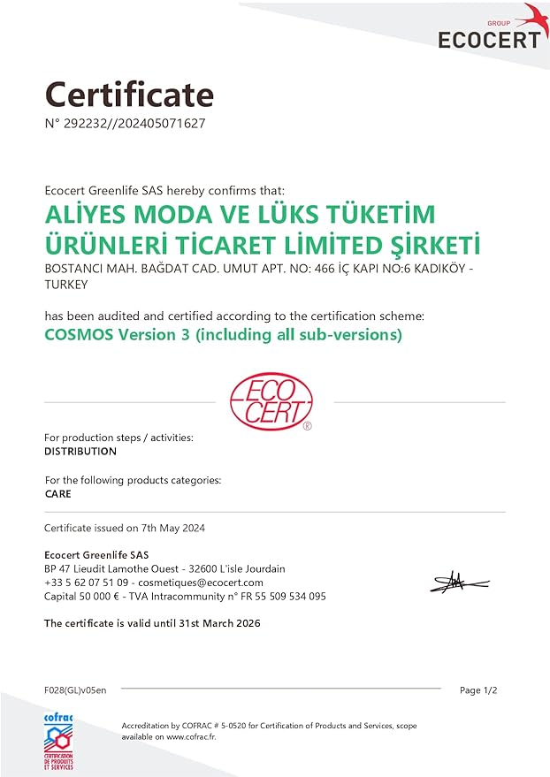 ALIYE'S A Beauty Elixir - All In One - Face & Body & Hair Oil Ecocert/Cosmos Natural Certified, Vegan, Non-GMO, Alcohol - Silicone Paraben Free, Derma-FemmiqueWomen