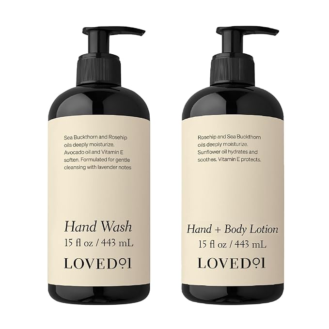 Hand Care Duo, Oprah's Favorite Things, Cleansing & Moisturizing Bundle (15 Oz Hand Wash & 15 Oz Hand & Body Lotion)-FemmiqueWomen