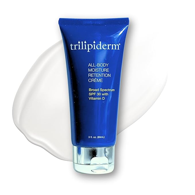Trilipiderm All-Body Moisture Retention Crème with SPF 30, Vitamin D - 3oz Travel Size Sunscreen-FemmiqueWomen