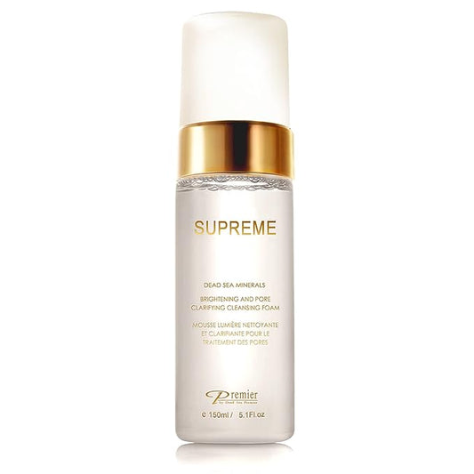 Premier Dead Sea Supreme Brightening & Pore Clarifying Cleansing Foam 5.1 Fl oz-FemmiqueWomen