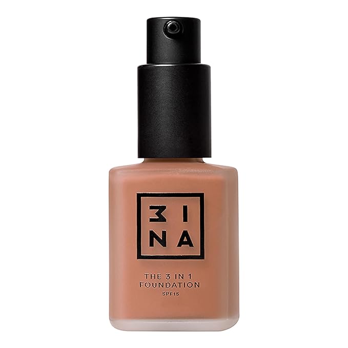 3INA The 3-In-1 Foundation 220 - Vegan Formula - Combination Of Primer, Concealer And Foundation - Medium Coverage - Natural Finish - Perfect For Covering Lines And Blemishes - Long Lasting - 1.01 Oz-FemmiqueWomen