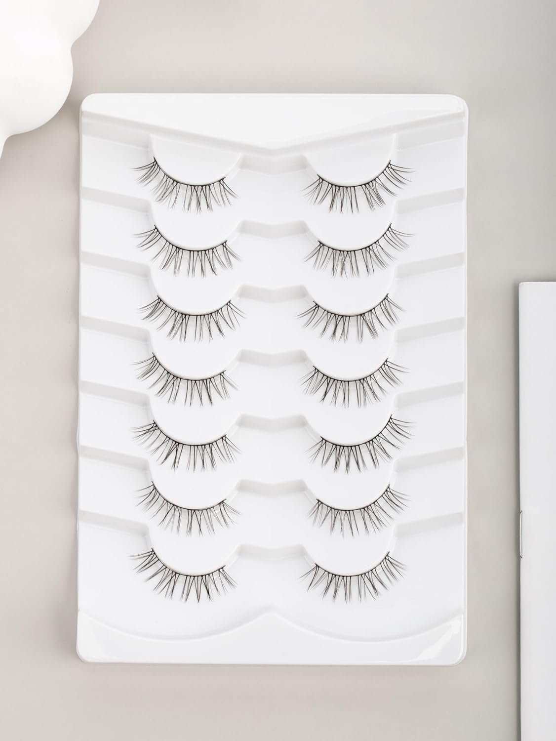 Natural Eyelashes Clean Lashes for Small Eyes C Curl Soft Eyelash Siligli-FemmiqueWomen