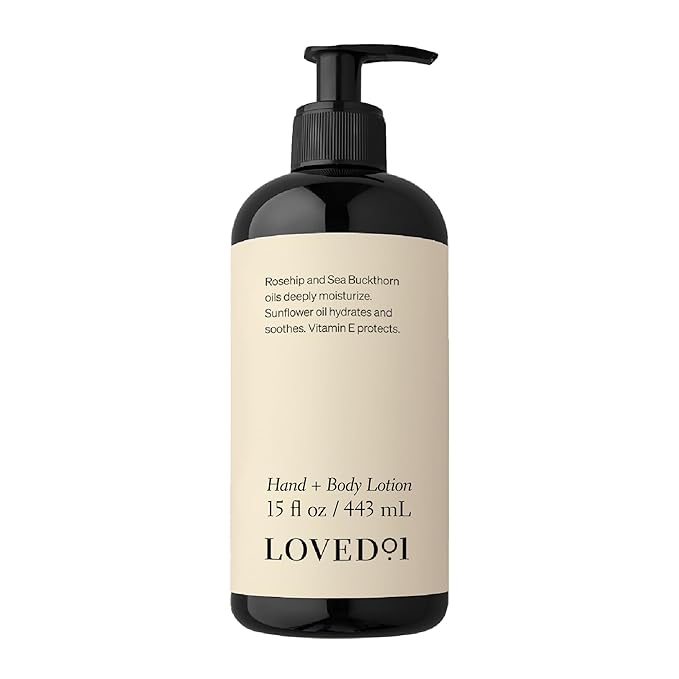 Hand & Body Lotion, John Legend Skincare, Fragrance-Free, Daily Lightweight Cream, Formulated with Shea Butter & Vitamin E, 15 oz-FemmiqueWomen
