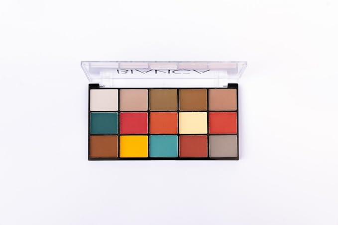 15 Colors Eyeshadow Palette | Versatile Range for Unlimited Eye Looks. (Vintage)-FemmiqueWomen