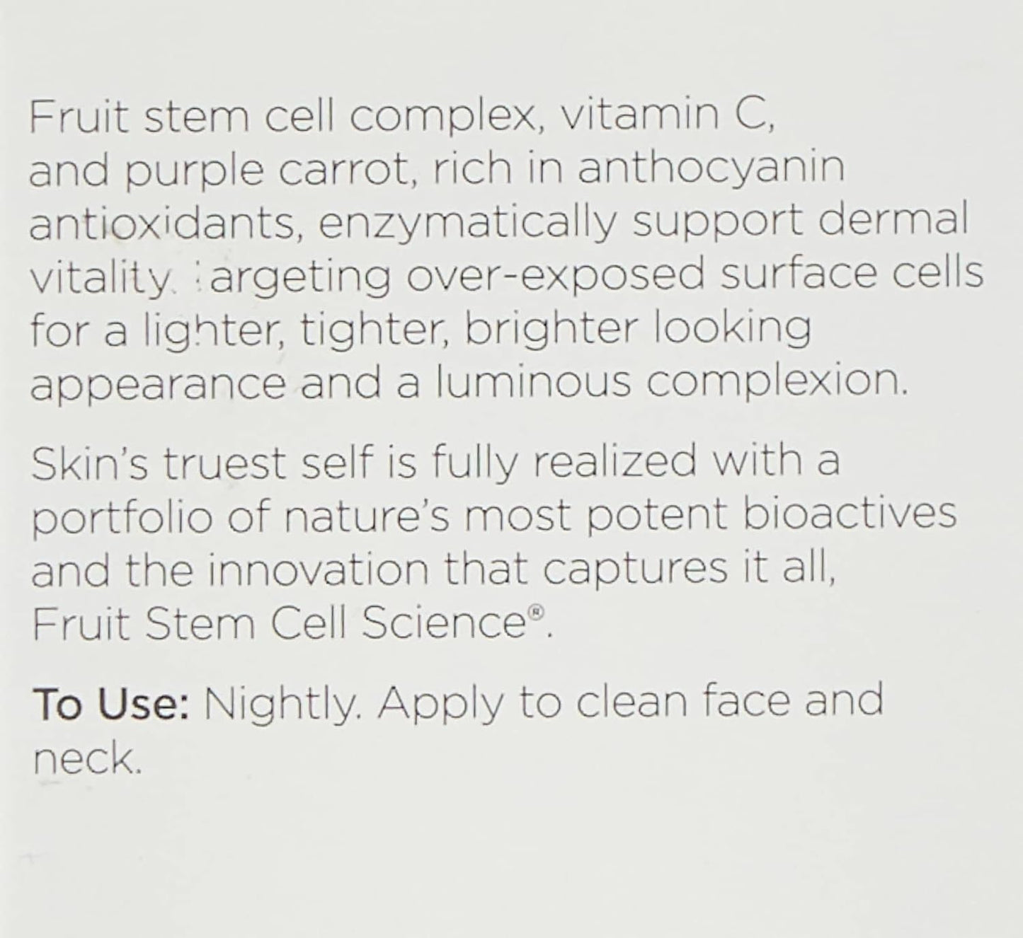 Andalou Naturals Purple Carrot + Vitamin C Luminous Skin Night Cream - Hydrating Face Moisturizer - With Fruit Stem Cell Complex for Radiant Skin - 1.7 fl oz-FemmiqueWomen