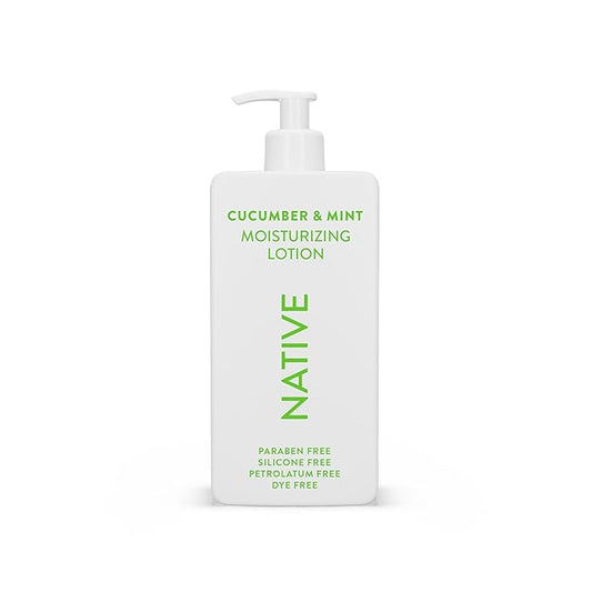 Native Body Lotion Contains Naturally Derived Plant-Based Moisturizers for Women and Men | Restores Dry Skin, Cucumber & Mint, 16.5 fl oz-FemmiqueWomen