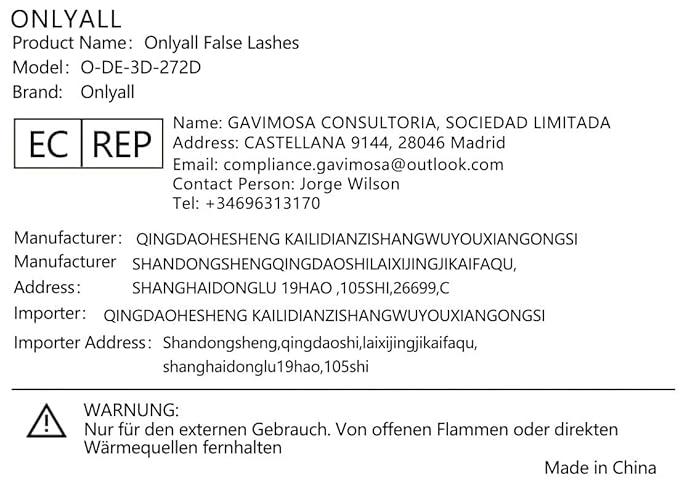 Onlyall Cat Eye Lashes Mink Lashes Fluffy Eyelashes Cat Eye False Lashes Fox Eye Lashes 7 Pairs F02-FemmiqueWomen