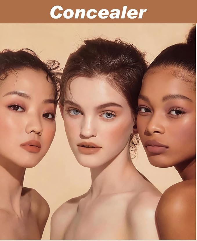 12 Color Correcting Concealer Palette, Cream Color Corrector Contour Makeup Palette，Contouring Foundation Highlighting Concealer Palette for Conceals Dark Circles, Redness, Acne, Blemish-FemmiqueWomen