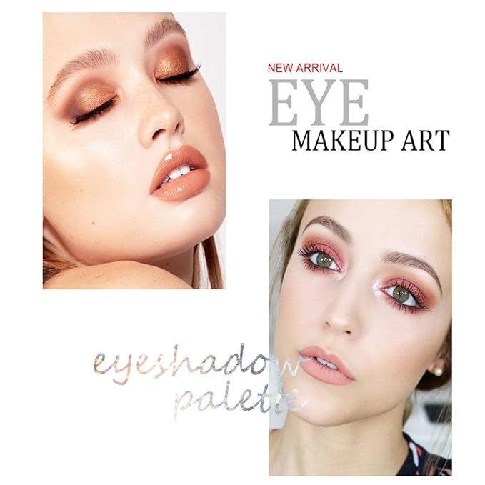 120 Color Eyeshadow Palette Kit with 10 Pcs Foundation Makeup Brush, Professional Daily Use Colorful with Velvety Texture Eyeshadow Palette, Highly Pigmented Waterproof Long Lasting Makeup-FemmiqueWomen