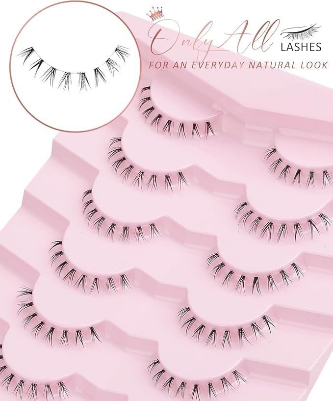 Bottom Lashes Bottom Eyelashes False Lower Lashes Fake Bottom Eyelashes 7 Pairs Bottom-3-FemmiqueWomen