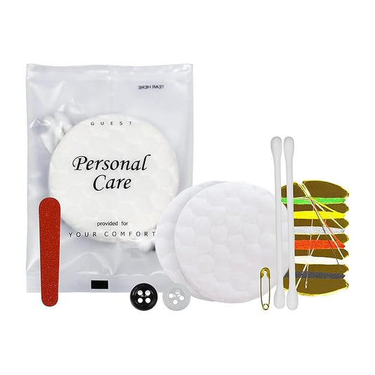 1-Shoppe All-in-Kit | Personal Care Kit Frosted Sachet Wrap | Hotels and Vacation Rentals | (Case of 50)-FemmiqueWomen