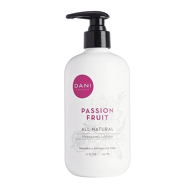 Naturals Hand & Body Lotion - Juicy Passion Fruit Scented, Deep Hydration for Dry & Dull Skin with Shea Butter, Aloe Vera & Vitamin E, Vegan, Paraben-Free, 12 Oz-FemmiqueWomen