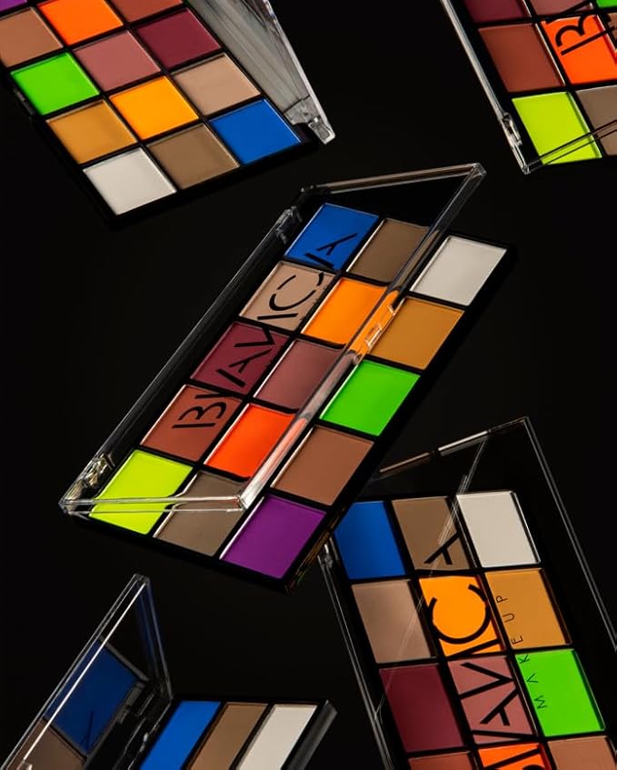 15 Colors Eyeshadow Palette | Versatile Range for Unlimited Eye Looks. (Neon)-FemmiqueWomen