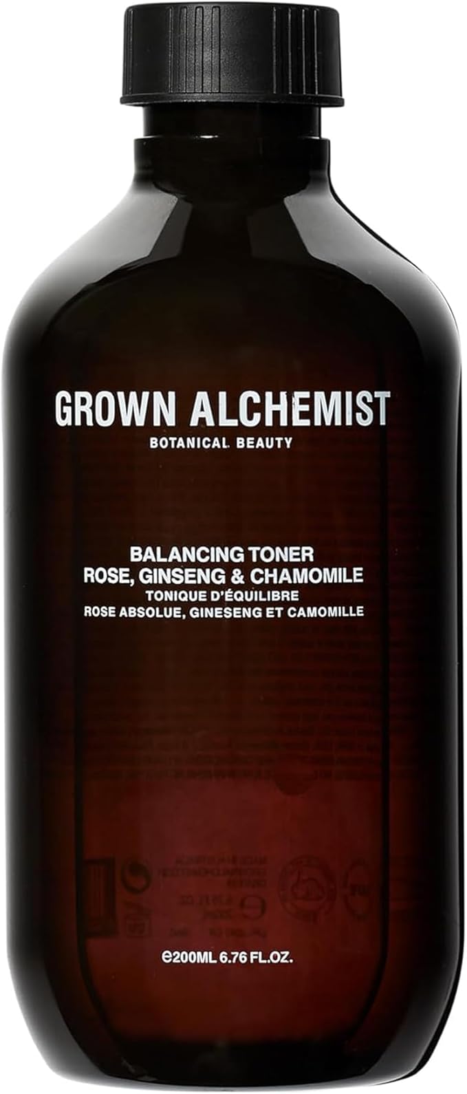 Grown Alchemist Balancing Toner, Alchohol-Free with Rose, Ginseng, Chamomile 200mL-FemmiqueWomen