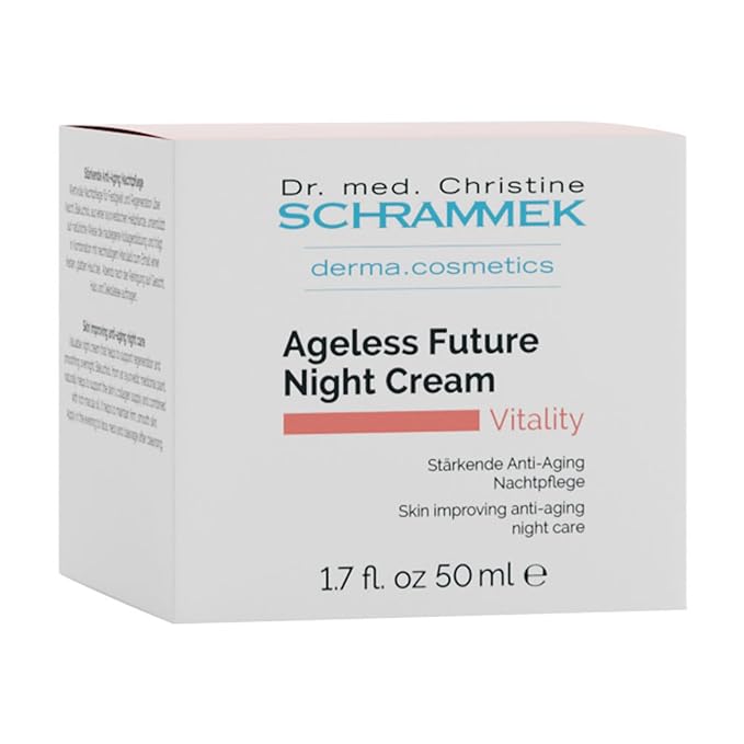 Ageless Future Night Cream (1.7 fl oz) - Skin Improving Anti-Aging Night Care – Regenerating Night Cream - with Vitamin A - Skin Care - Dr. Schrammek-FemmiqueWomen