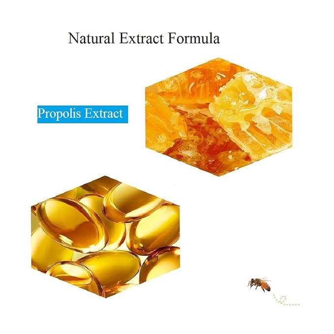 2 PCS Bee Lip Balm Honey Pot,Honey Lip Mask,Honey Propolis Lip Mask Moisturizing Moisture Nourishing Dry & Chapped Lips,Lip Care and Reduces Lip Lines-FemmiqueWomen