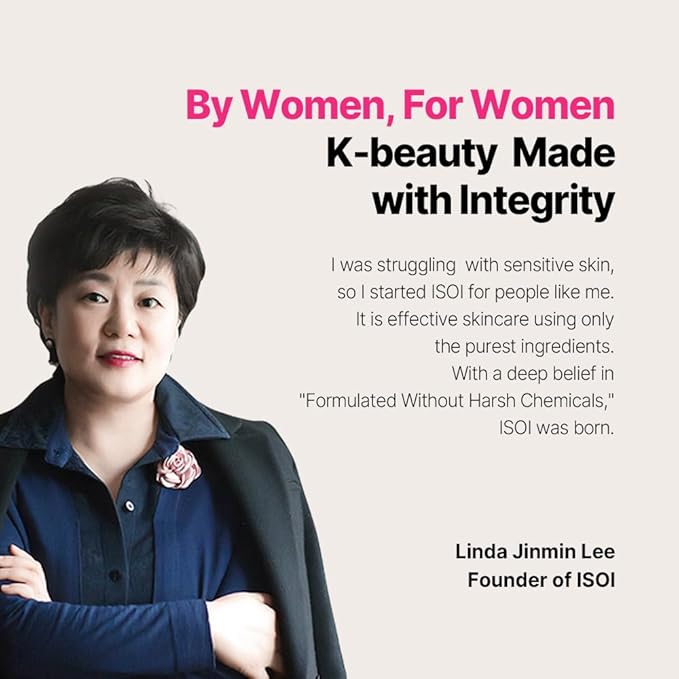 ISOI Blemish Care Up Serum for Face, Vegan Hydrating Serum for Smooth & Glass Skin Effect, Skin Barrier & Moisture Balance for Women, Korean Skin Care (0.85 fl. oz, 25ml)-FemmiqueWomen