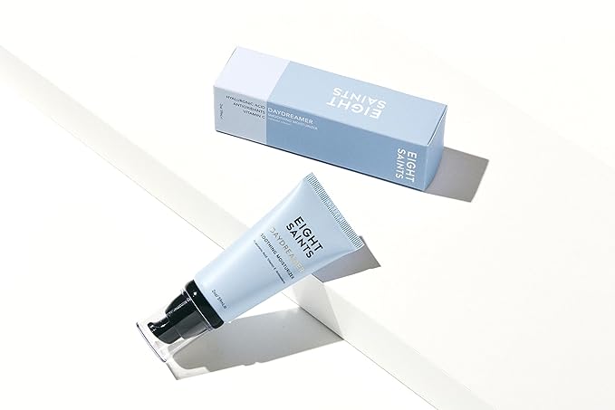 Eight Saints Daydreamer Soothing Anti Aging Face Moisturizer, Natural & Organic Fast Absorbing Oil Free Face Lotion With Hyaluronic Acid & Vitamin E, Hydrating Daily Facial Moisturizer, 2 Ounces-FemmiqueWomen