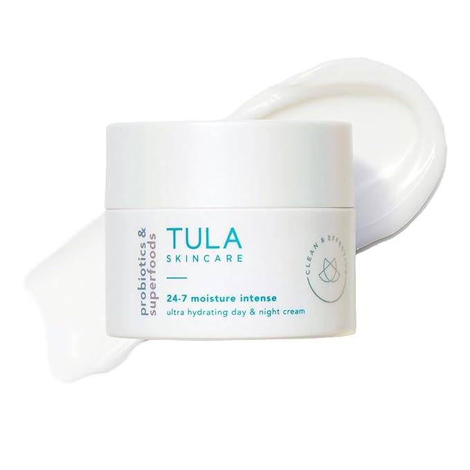 TULA Skin Care 24-7 Supersize Moisture Intense Ultra Hydrating Day & Night Cream - Ultra Nourishing Moisturizer for Face, Soothe Skin, Maintain Skin Balance & Improve Skin Smoothness, 3.31 oz.-FemmiqueWomen