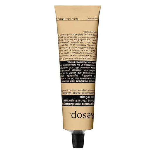 Aesop Rejuvenate Intensive Travel Body Balm | Deeply Nourish Very Dry Skin with Shea Butter and Coconut Oil | 3.4oz / 100 mL-FemmiqueWomen