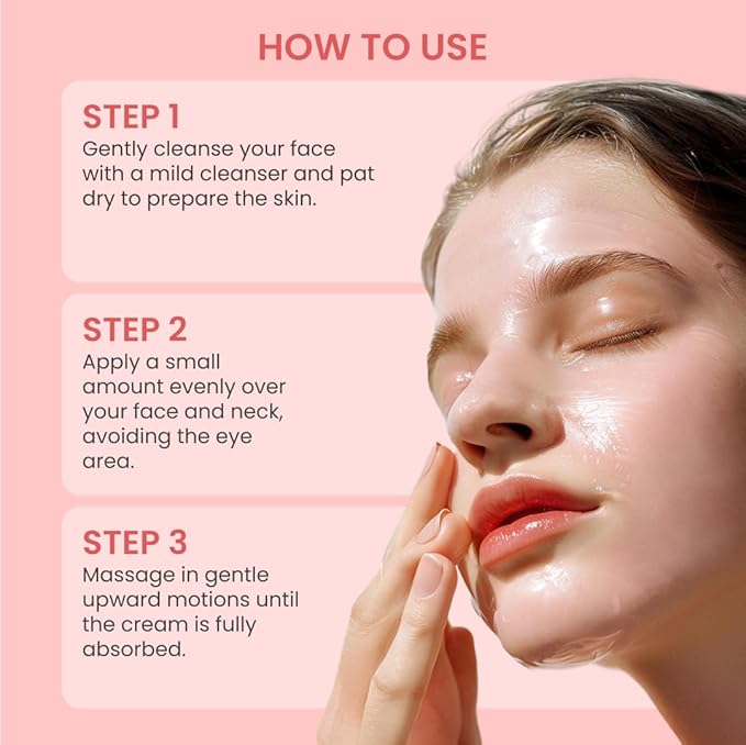 QUIA Collagen Jelly Cream – Lightweight Gel Moisturizer for Glowing, Plump Skin – With Niacinamide and Peptides – Korean Skincare for Daily Hydration-FemmiqueWomen