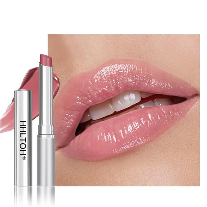 1PCS Orange Pink Honey Tinted Lip Balm Lipstain Lip Tint - Sheer Hydrating Long-Lasting Lipstick for Women All Skin Tones - Moisturizing Lip Gloss, Nourishing Lip Balm with Natural Cherry Tint-FemmiqueWomen