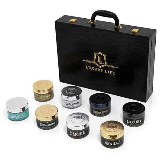 LUXURY LIFE BUTTER - Scented, Luxurious Body Butter With All-Natural Hyaluronic Acid For Soft, Hydrated Skin - For Men & Women - Suitable For All Skin Types - Luxury Life Trunk Collection 240 oz.-FemmiqueWomen