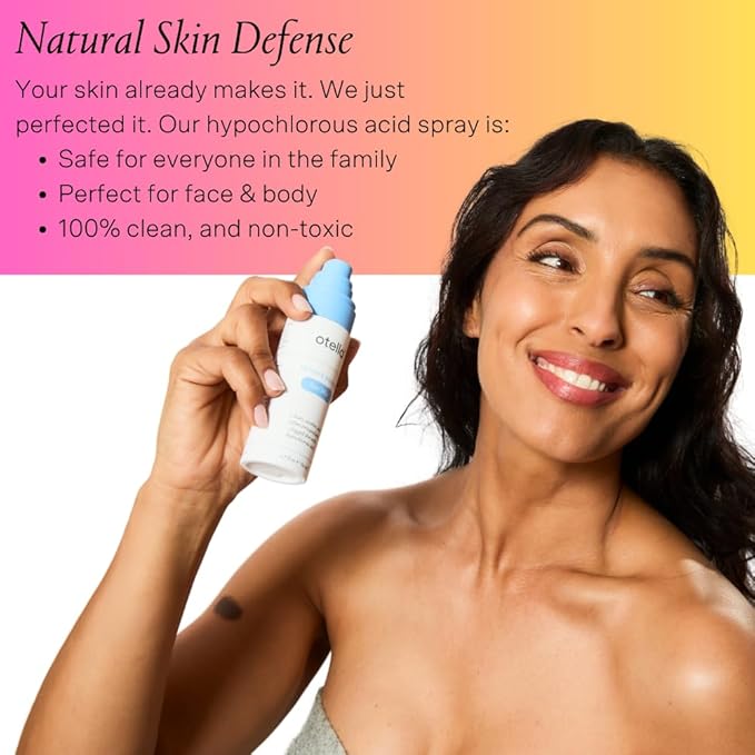 Detox & Soothe Face Mist with Hypochlorous Acid | Reduces Redness & Breakouts | pH Balance & Skin Cleansing for Active Lifestyles | TSA Approved, 2.7 oz | Clean Ingredients-FemmiqueWomen