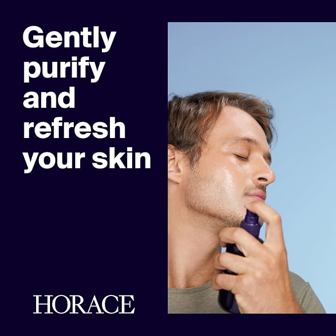 HORACE Tonic Lotion for Men - Toner Spray with Prebiotics - Gentle Skincare for All Skin Types - Fresh, Aromatic Scent, 6.7 fl.oz-FemmiqueWomen
