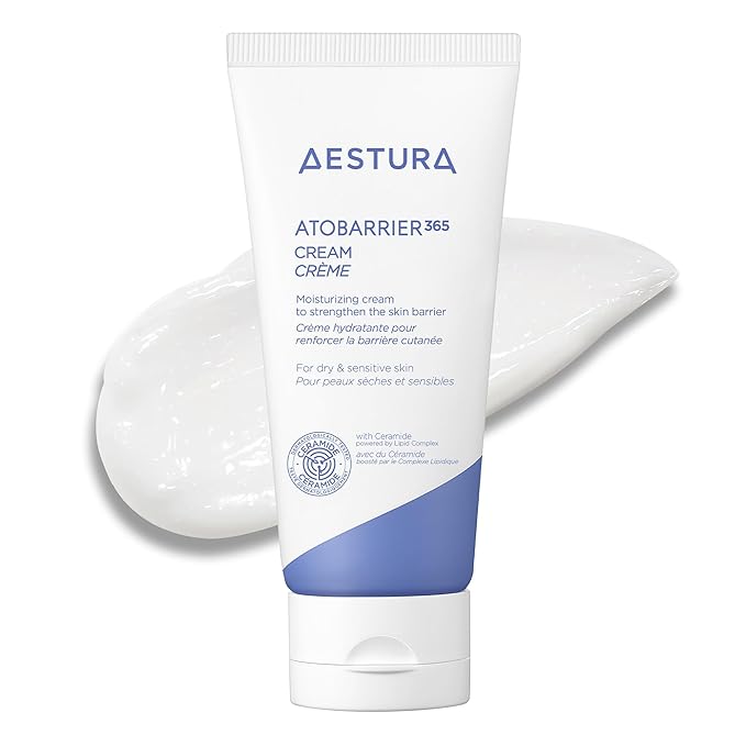 AESTURA ATOBARRIER365 Cream with Ceramides, Korean Face Moisturizer for Barrier Repair | 120H lasting Hydration, Ceramide Capsules, Dry & Sensitive Skin, Non-comedogenic, 80 mL / 2.70 fl.oz.-FemmiqueWomen