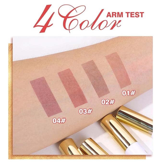 2Pcs 2025 New 24K Gold Liquid Lip Gloss Peel Off Lip Stain Tattoo with Tweezer, Lips Stain Peel Off Masque, Long Lasting Waterproof Lip Tint Stain, Transfer-proof for All Skin Types 03#+04#-FemmiqueWomen