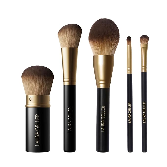 LAURA GELLER NEW YORK 5pc Full Face Brush Set-FemmiqueWomen
