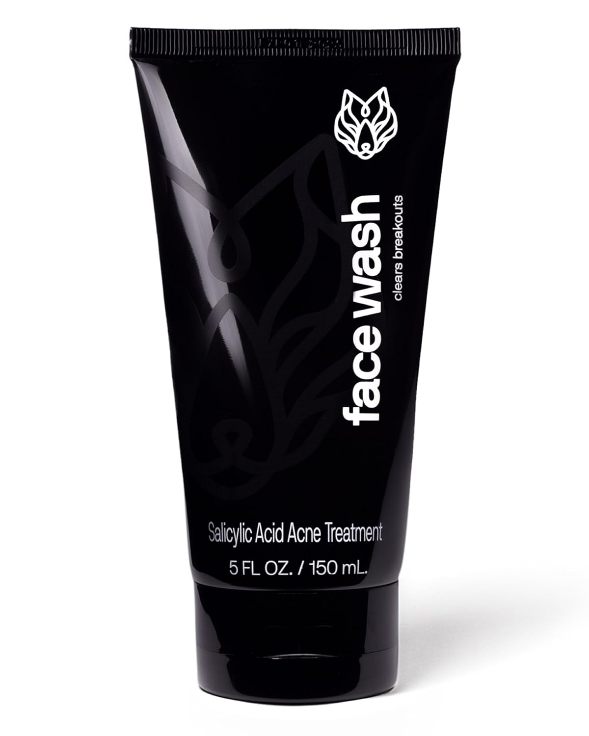 Black Wolf Men’s Charcoal Powder Face Wash, 5 Fl Oz - Facial Cleanser Removes Unwanted Impurities from Your Skin and Soothes Irritation-FemmiqueWomen