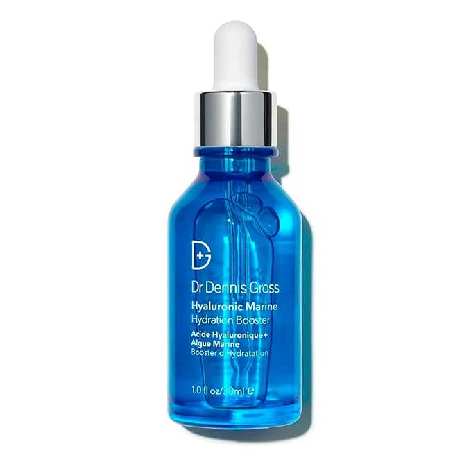Dr Dennis Gross Hyaluronic Marine™ Hydration Booster: for Dehydrated, Rough Texture, Dry Fine Lines & Wrinkles, 1 fl oz-FemmiqueWomen
