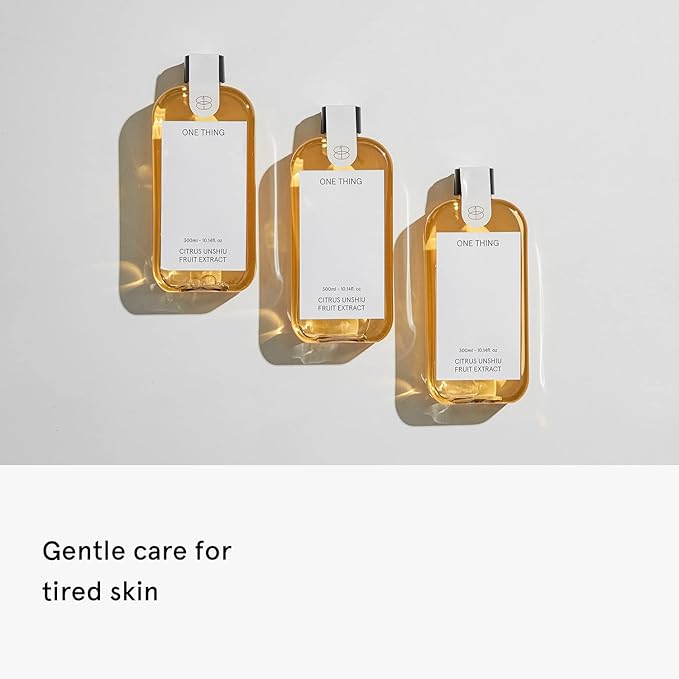 ONE THING Citrus Unshiu Fruit Toner (Tangerine Extract) 5.07 Fl Oz | Hydrating Revitalizing Facial Extract, Uneven Dull Skin, Vitamin C | Acne Scars Dark Spots Pigmentation | Vegan Korean Skin Care-FemmiqueWomen