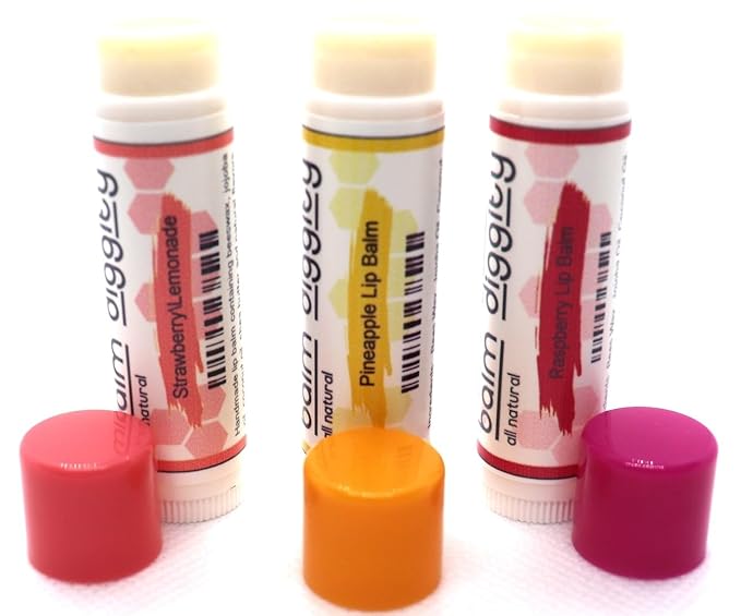 It's The Balm Diggity Beeswax All Natural, Moisturizing, And Nourishing Lip Balm, Made With Only 5 Ingredients, 1 tube, 0.15 ounces (3-PACK)-FemmiqueWomen