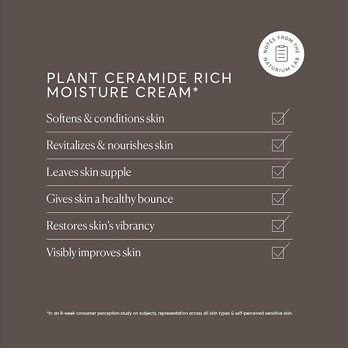 Naturium Plant Ceramide Rich Moisture Cream Jumbo, Hydrating & Anti-Aging Skincare, 3.5 oz-FemmiqueWomen
