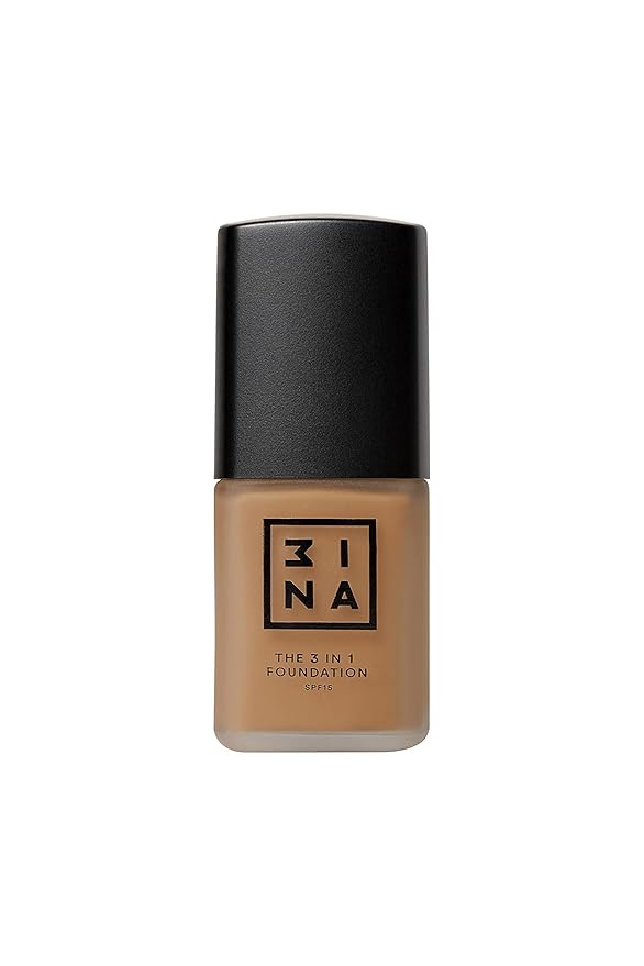 3INA The 3-In-1 Foundation 218 - Vegan Formula - Combination Of Primer, Concealer And Foundation - Medium Coverage - Natural Finish - Perfect For Covering Lines And Blemishes - Long Lasting - 1.01 Oz-FemmiqueWomen