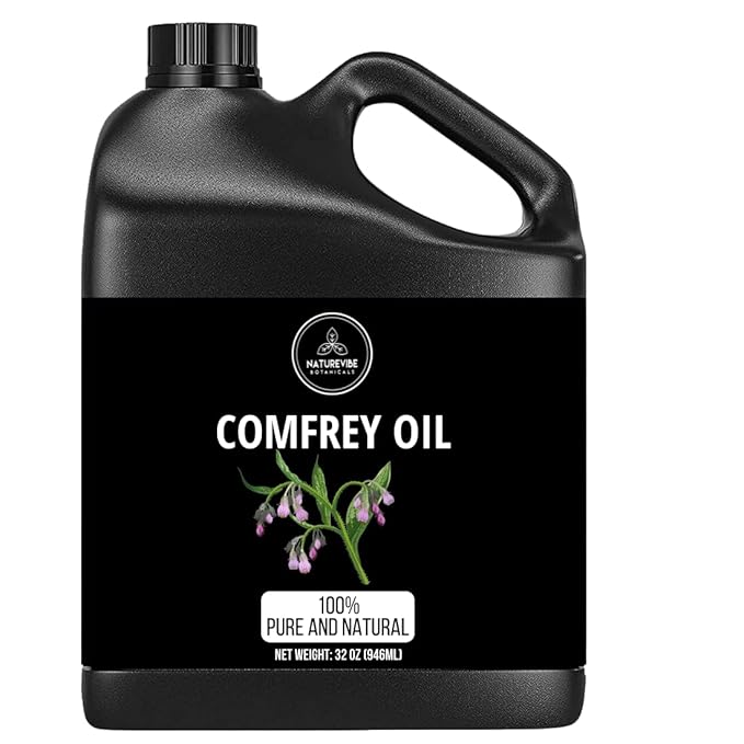 Naturevibe Botanicals Comfrey Oil 32 Ounces | 100% Pure and Natural | Great for Skin Care and Hair Care-FemmiqueWomen