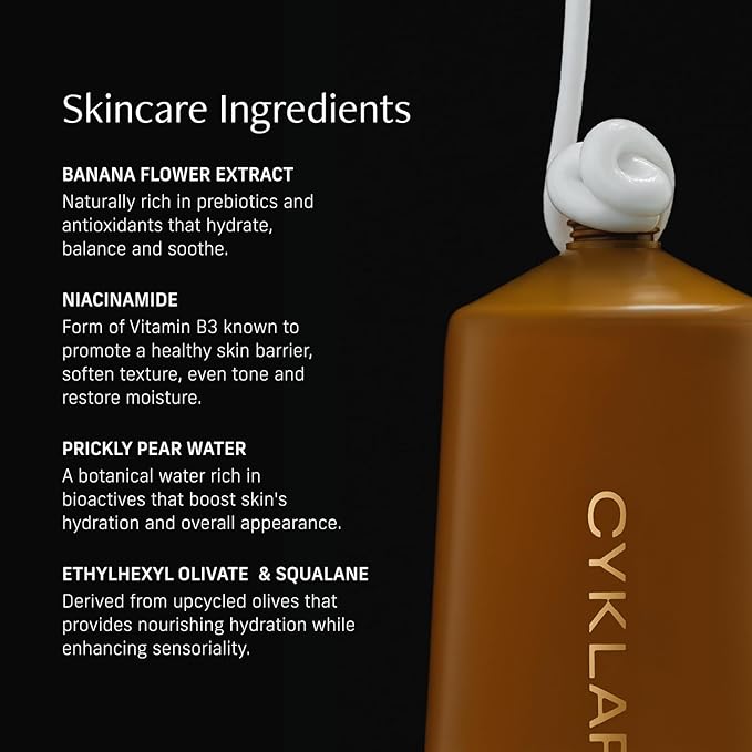 Nutrient Rich Body Cream. Vanilla Verve Nourishing Moisturizer with Niacinamide and Banana Flower Extract. Deep Hydration, Thick Body Lotion, Dry Skin Cream for Women and Men, 8 Fl Oz-FemmiqueWomen