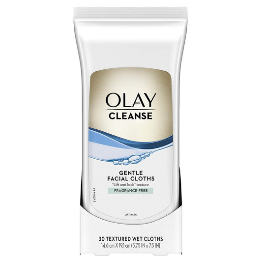 Olay Wet Cleansing Towelette, 30 Count-FemmiqueWomen