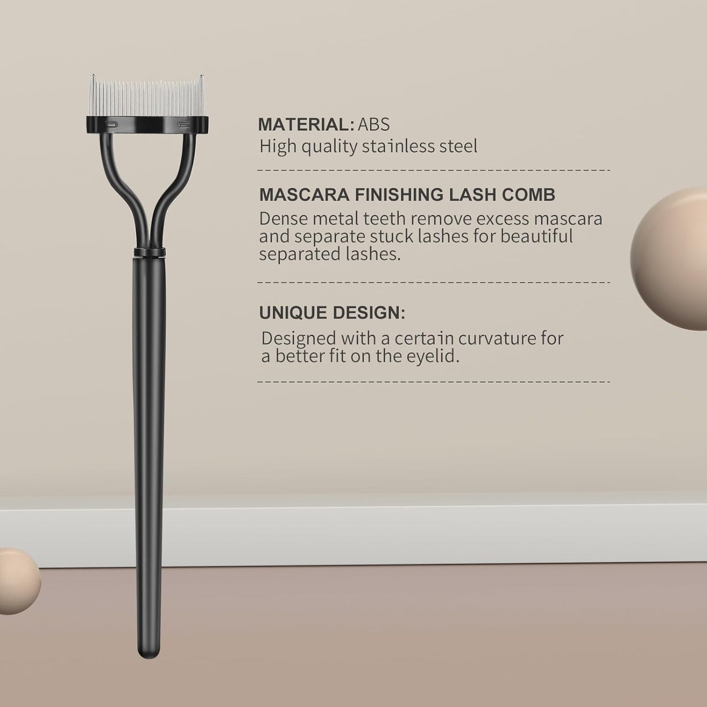 Eyelash Comb Lash Separator Brush Mascara Clump Remover Professional Eye Makeup Tools-FemmiqueWomen