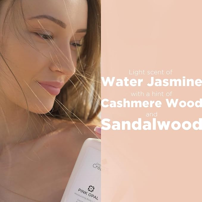 Pink Opal Moisturizing Body Lotion with Coconut Butter and Hyaluronic Acid, 8.5 fl. oz.-FemmiqueWomen