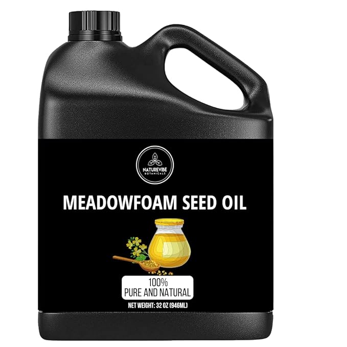 Naturevibe Botanicals Meadowfoam Oil 32 Ounces | 100% Pure and Natural | Great for Skin Care and Hair Care-FemmiqueWomen