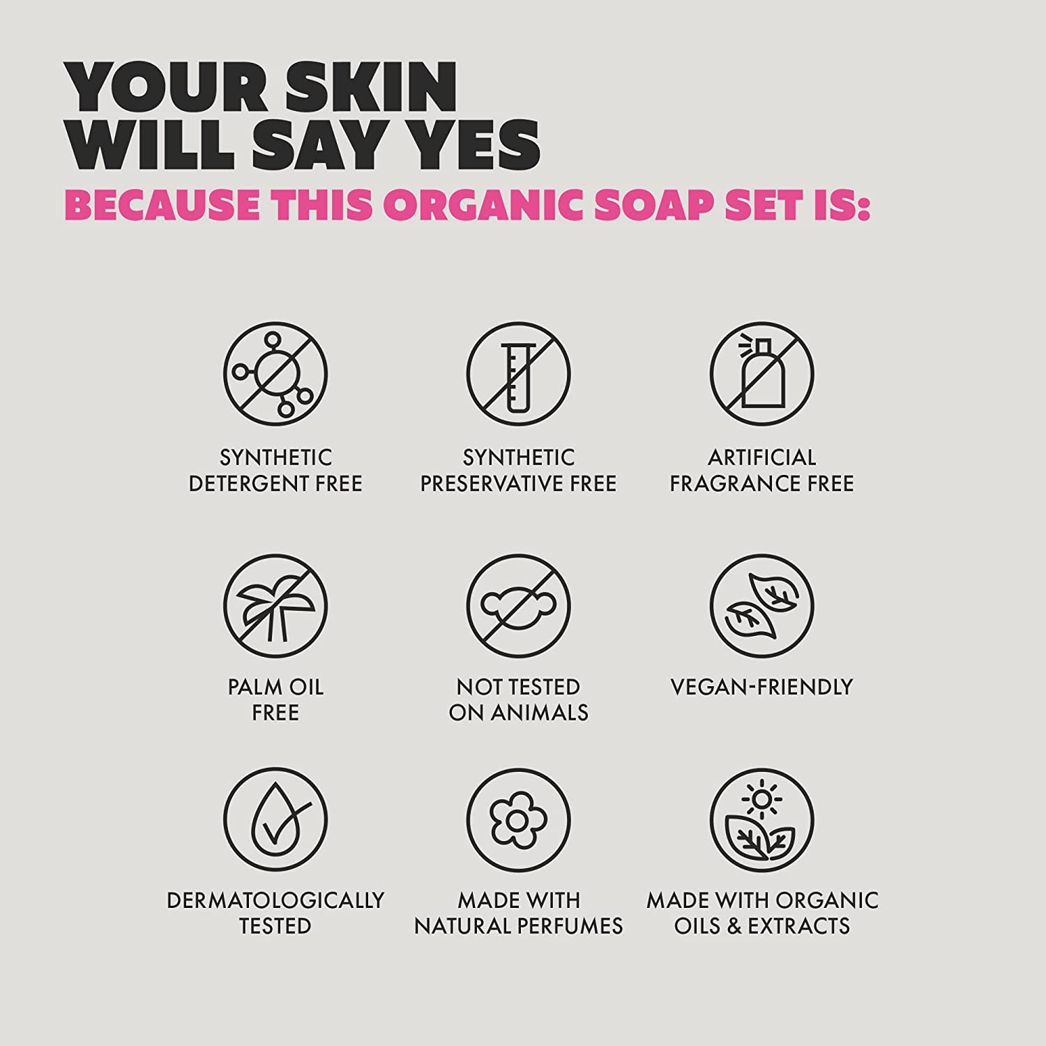 Organic Soaps Bars (Set of 8) - Shea Butter, Olive Oil, Lavander, Sandalwood, Aloe Vera & Cucumber Extract-All Natural & Vegan Bar Soap,Jabones Artesanales Naturales (Original Packaging)-FemmiqueWomen