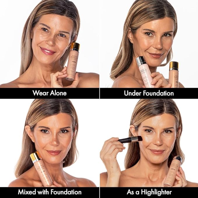 Jerome Alexander MagicMinerals AirGlow Tinted Highlighting Night Mist, Illuminating Airbrush Tinted Moisturizer Spray | Bronze Glow-FemmiqueWomen