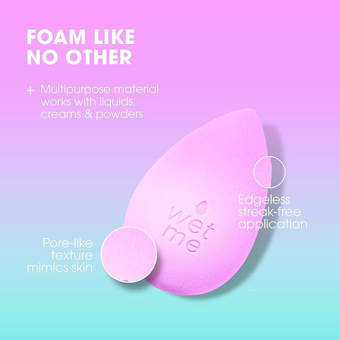 Beautyblender® | Wave Color Changing Blender Makeup Sponge | Blend Liquid Foundations, Powders and Creams | Streak Free Application | Vegan, Cruelty Free | Made in USA-FemmiqueWomen