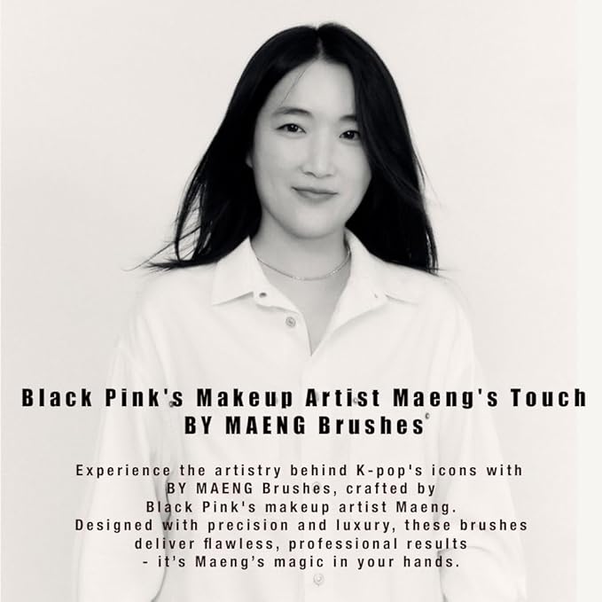 [SOO ADOR] BY MAENG #32 Cheek Brush - Precision Tool for Blush Application and Defined Cheek Colors | Designed by K-Pop Makeup Artist Maeng | Makeup Brush Blush Brush-FemmiqueWomen